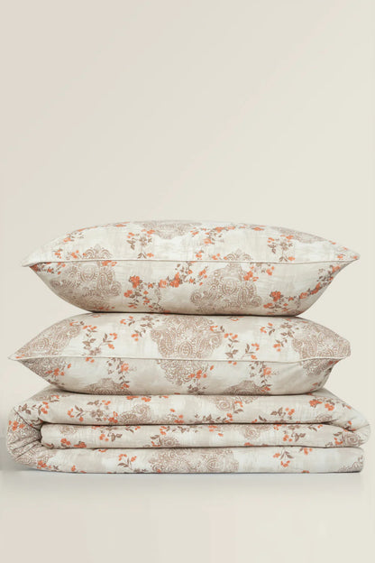 Damask Bloom Quilt Cover Set