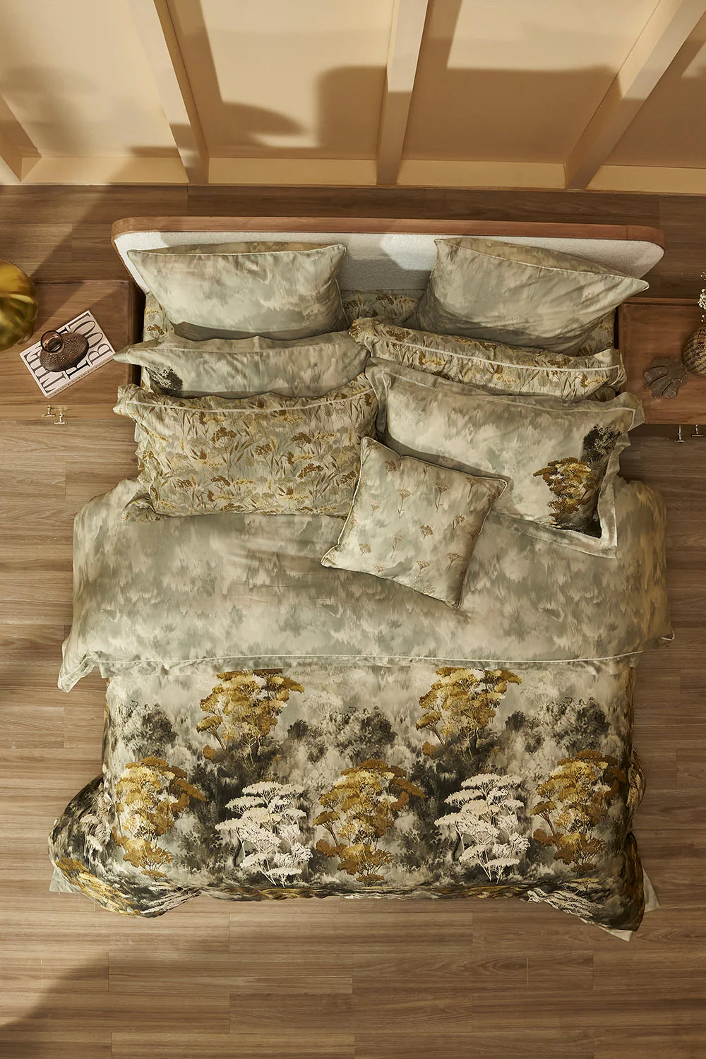 Indus Valley Cotton Edenia Quilt Cover Set