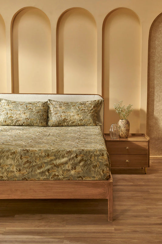 Indus Valley Cotton Edenia Bed Sheet Set