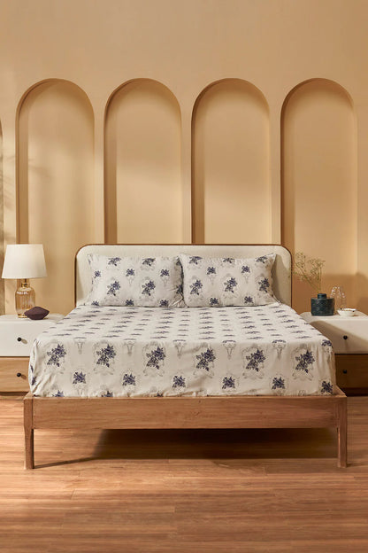Indus Valley Cotton Florentina Bed Sheet Set