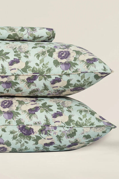 Sketchy Flora Everyday Classic Bed Sheet Set