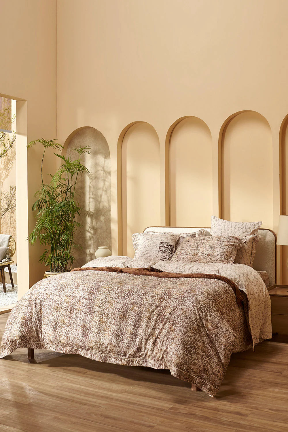 Indus Valley Cotton Terra Luxe Quilt Cover Set