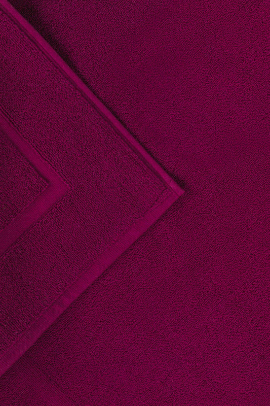Raspberry Terry Bath Mat 25